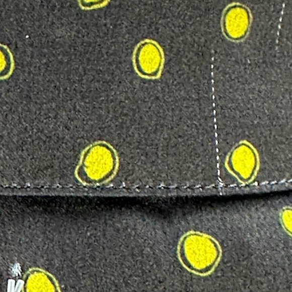 Lafayette 148 New York Scottie Painterly Dots Button Up Blouse- Black Green - XS - Picture 7 of 12